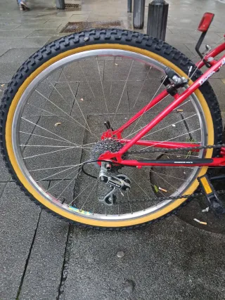 Bicicleta MTB Diamond Back Roja