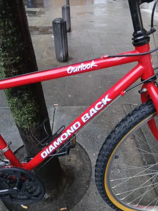Bicicleta MTB Diamond Back Roja