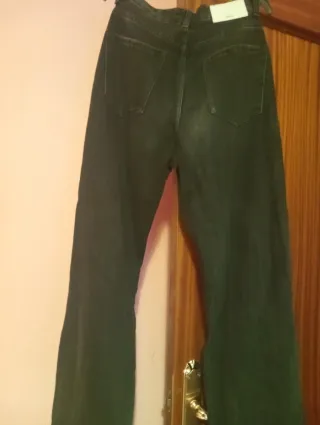 2 Pantalones Vaqueros Negros/Grises