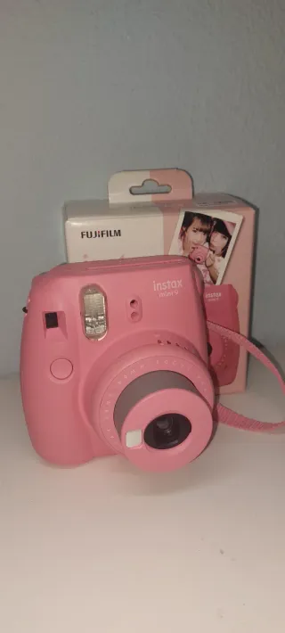 Cámara Instax Mini 9 Rosa Fujifilm
