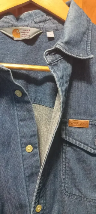 Camisa vaquera Carhartt azul