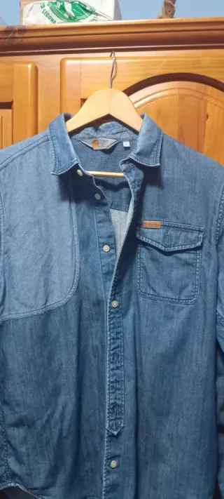 Camisa vaquera Carhartt azul