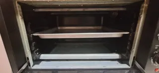 Horno Eléctrico Compacto Negro