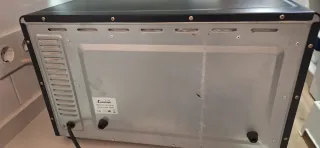 Horno Eléctrico Compacto Negro