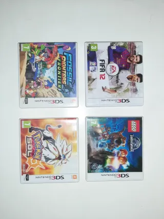 Nintendo Old 3ds + 4 Juegos