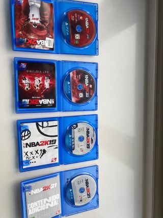 Lote 4 Juegos NBA 2K PS4