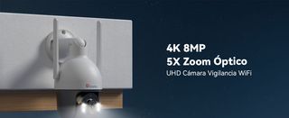 CTRONICS 4K 5X ZOOM OPTICO WIFI 50M VISION NOCTURN