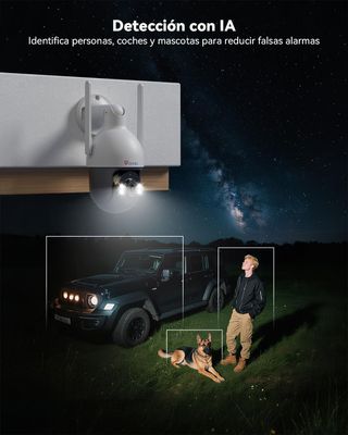 CTRONICS 4K 5X ZOOM OPTICO WIFI 50M VISION NOCTURN