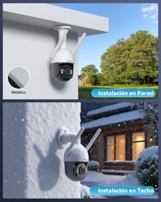 CTRONICS 4K 5X ZOOM OPTICO WIFI 50M VISION NOCTURN