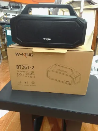 Altavoz W-KING BT261-2 Bluetooth Negro