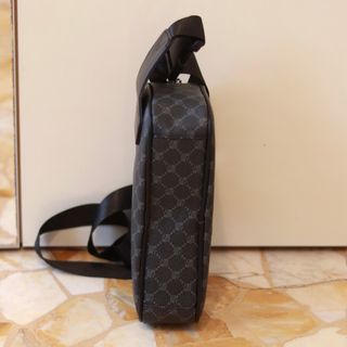 Monospalla Borsa Uomo Donna Nero Grigio