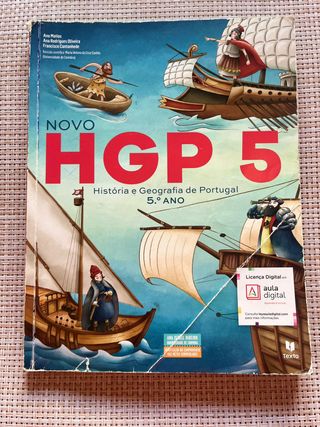 Novo HGP 5 História e Geografia de Portugal 5º Ano