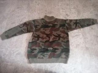Jersey Camuflaje Militar Cremallera