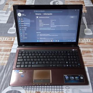 Portátil Asus i5, SSD 256GB, 8GB RAM