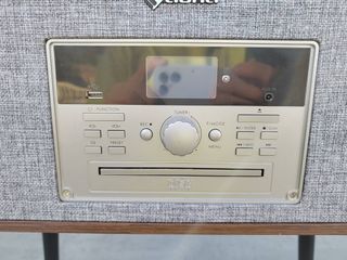 AUNA Tocadiscos Vinilo Bluetooth,CD & USB, MP3