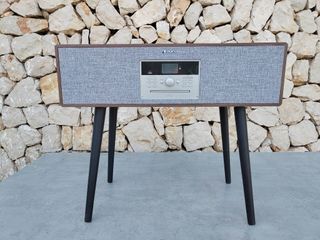 AUNA Tocadiscos Vinilo Bluetooth,CD & USB, MP3