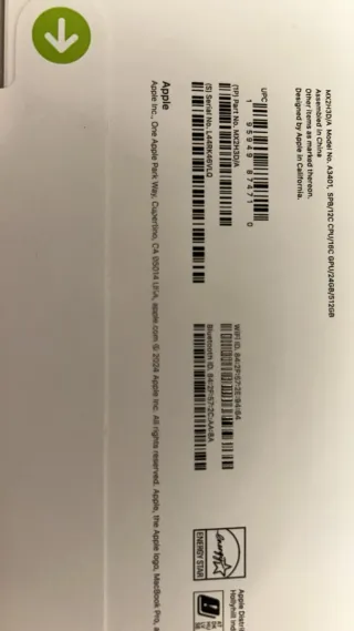 MacBook Apple Plata/Gris Espacial