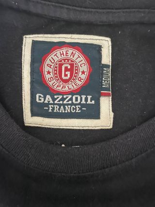 Camiseta Gazzoil náutica M vintage