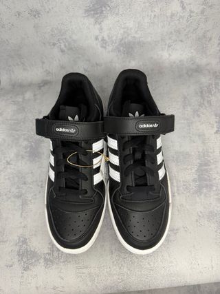 Zapatillas Adidas Forum Low J Negras Talla 38