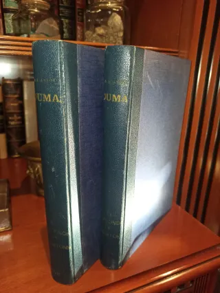3 Libros antiguos Alejandro Dumas año 1948