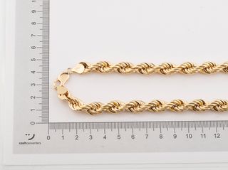 cadena oro 18k 30cm