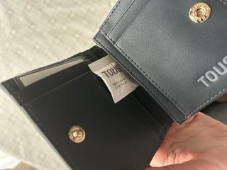 Cartera Pequeña Gris Oscuro TOUS