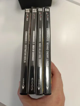 Pack 4 Juegos PC Commandos en Español
