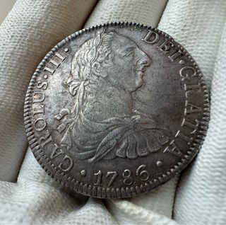 8 Reales 1786 Plata