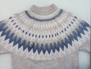 Jersey Jacquard Mango Talla M