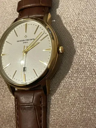 Reloj Vacheron Constantin Dorado Marrón