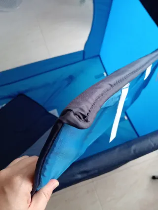 Cuna de viaje / Parque infantil Asalvo azul