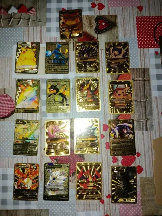Confezione Carte Pokémon Dorate