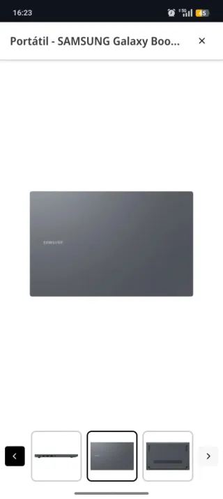 Samsung Book 4 Gris