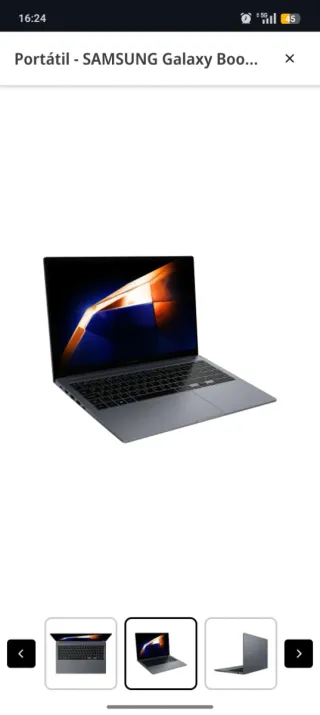 Samsung Book 4 Gris