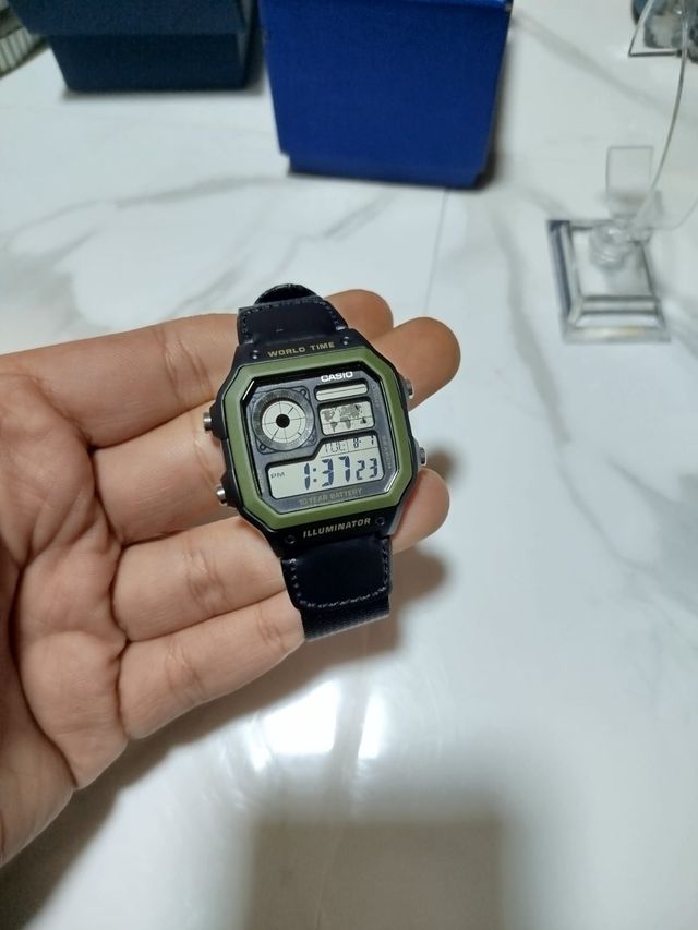 Casio AE-1200WH Verde Militar