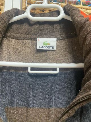 Jersey Lacoste Talla 9 Rayas