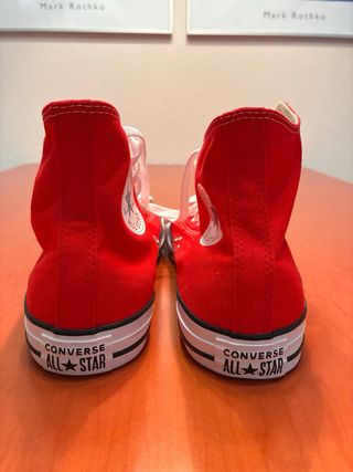 Converse All Star color vermell