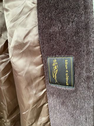 Abrigo Lana Llama Beby Prêt a Porter XXXL