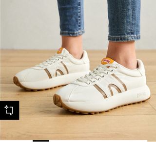 Zapatillas Camper Pelotas Athens T43 Beige/Blanco