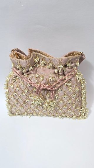 Bolso artesanal de la India hecho a mano