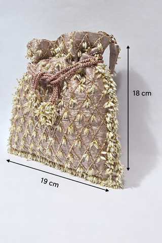Bolso artesanal de la India hecho a mano