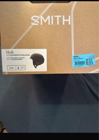 Casco Smith Holt Negro Talla L