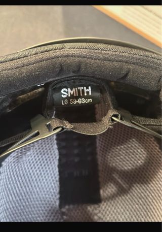 Casco Smith Holt Negro Talla L