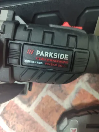 Amoladora Parkside Performance + Batería +cargador