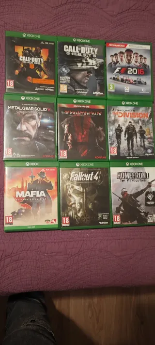 Lote 4 Juegos: dos metal gear, mafia y the divisio