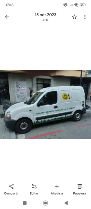 Renault Kangoo 2001 (pegatina b)