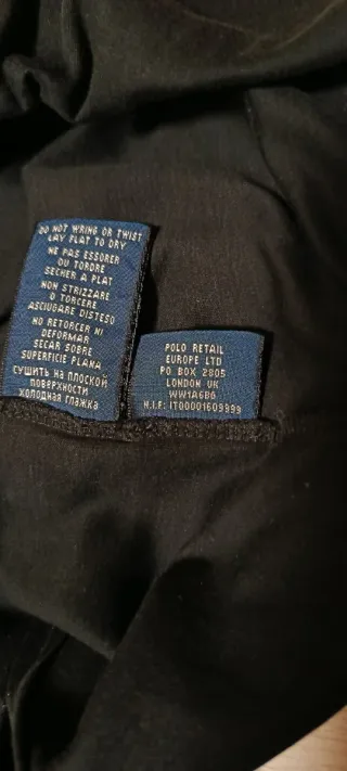 Camicia Polo Ralph Lauren da donna taglia S nera