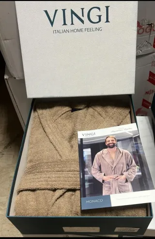 Accappatoio Vingi Monaco tortora