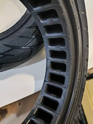 Pareja Neumáticos nuevos Macizos Patinete