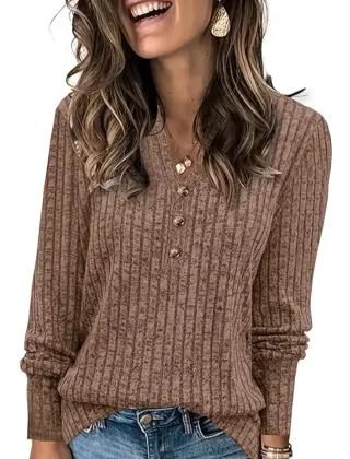 Top marrón T44 nuevo